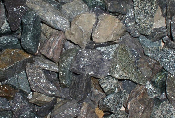 moody blue landscape stone