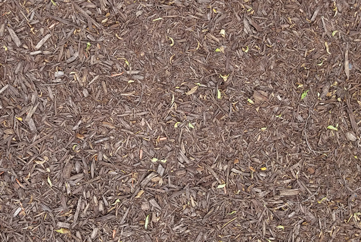 chocolate brown mulch